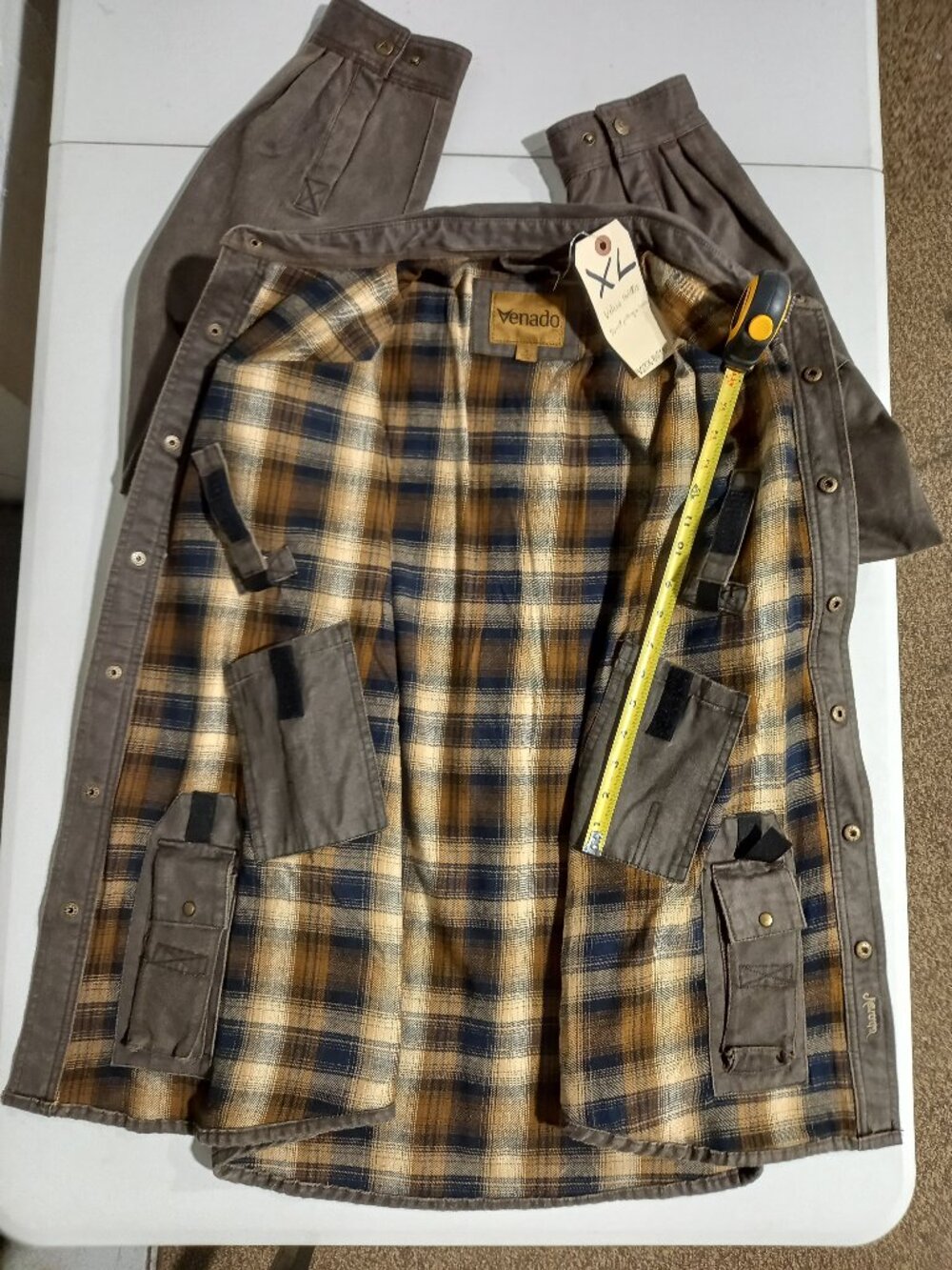 Bountyman Concealed Carry Shirt Jacket - BROWN | XL - Picture 4 of 9